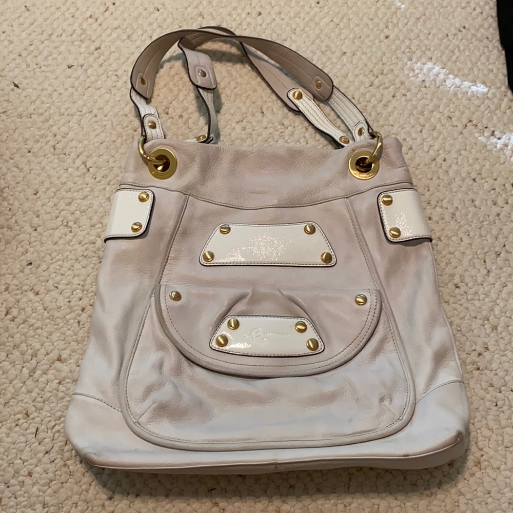 B Makowsky leather bag